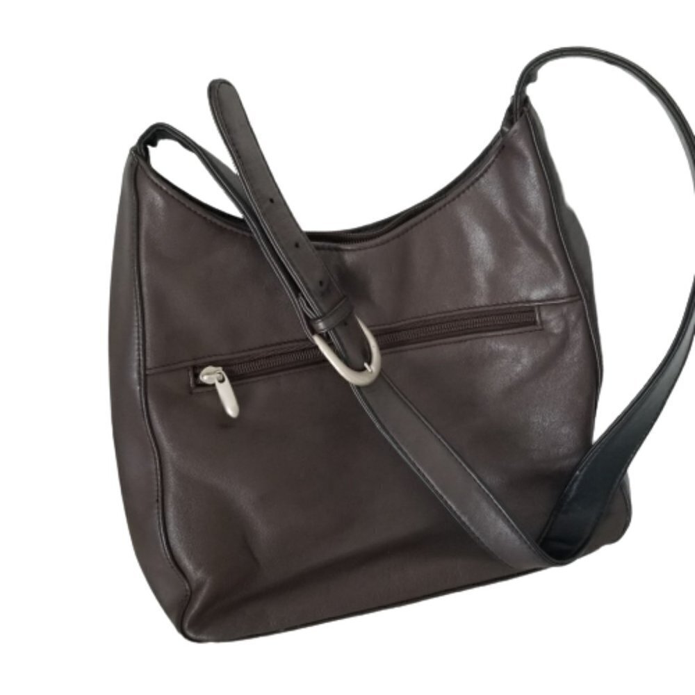 Lisa Loren Leather Vintage Bag Purse - Picture 2 of 10